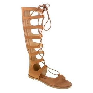 Chinese Laundry Lace Up Gladiator Sandals